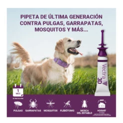 Vectra 3D Pipetas Antiparasitarias Para Perros -Perros Artículos Tienda ventra pipetas xs CEVC66110D 2